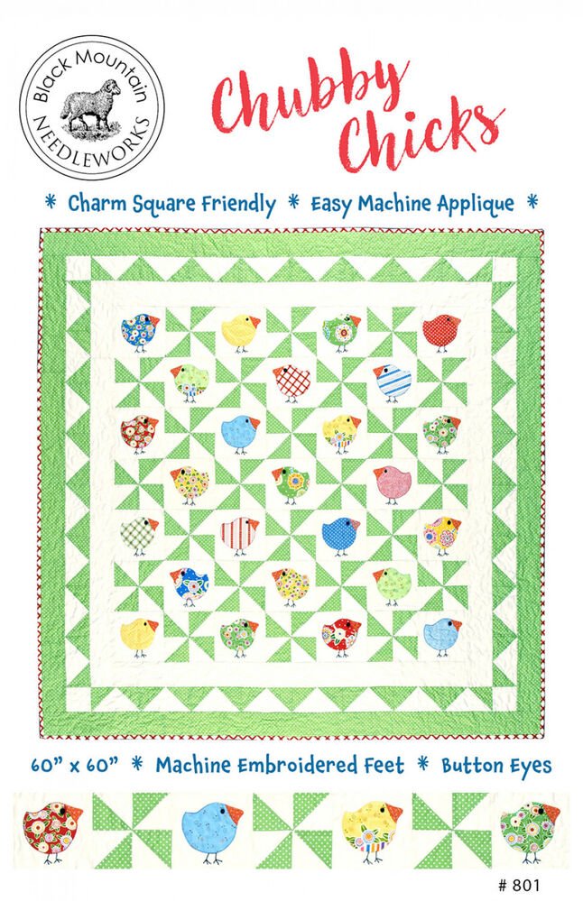 Chubby Chicks Quilt Pattern - Everything Fabric