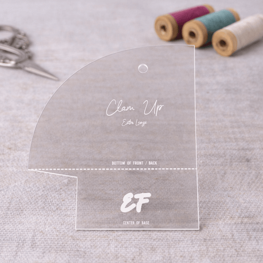 Clam Bag Template X LARGE - Everything Fabric