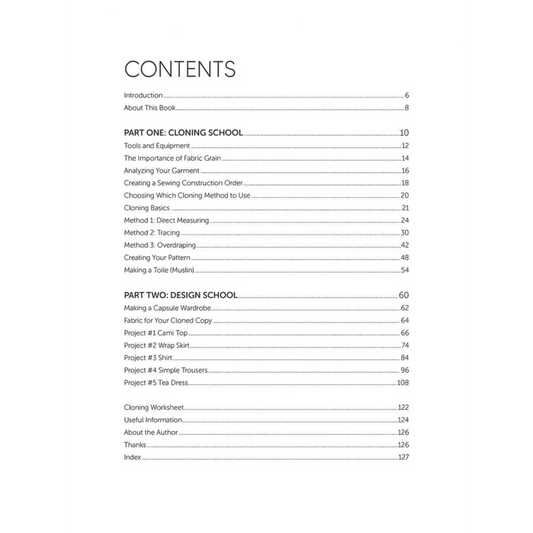 Clone Your Clothes Book - Everything Fabric