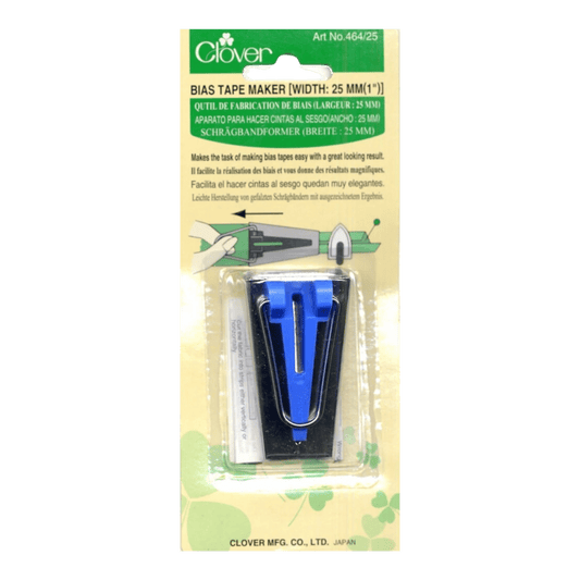 Clover Bias Tape Maker 1 inch - Everything Fabric