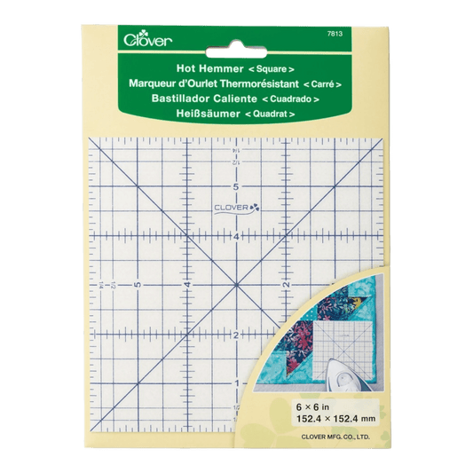 Clover Hot Hemmer Pressing Tool SQUARE - Everything Fabric