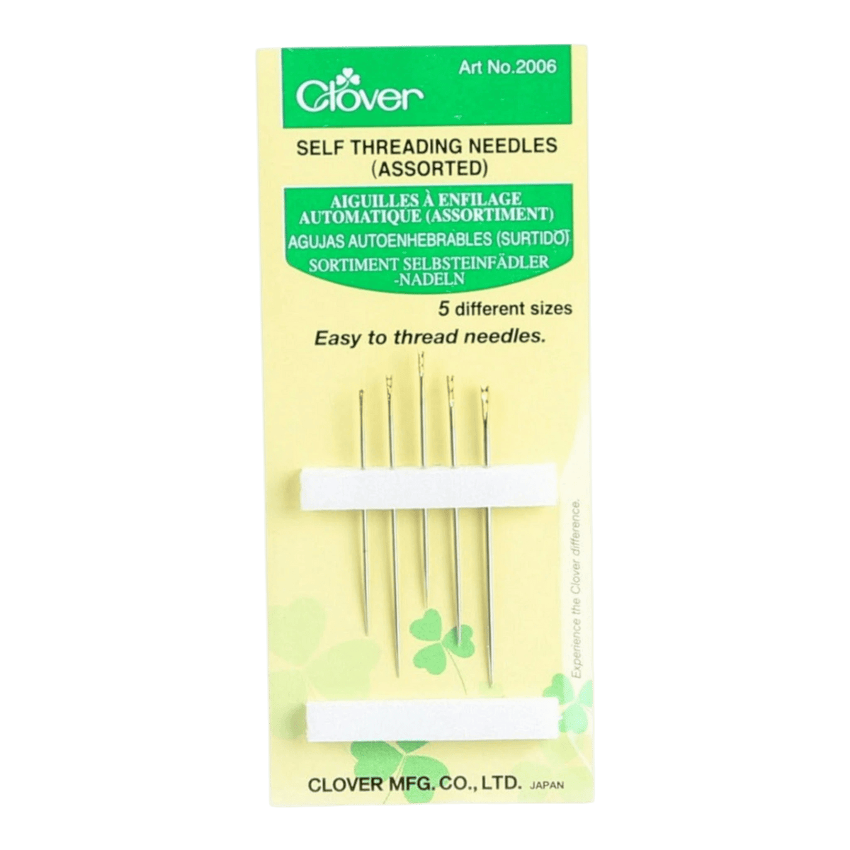 Clover Sashiko Needles 8 ct - Everything Fabric