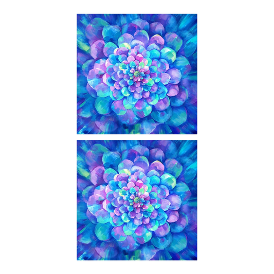 Color In Bloom Jewel PANEL - Everything Fabric