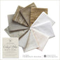Color Me Fat Quarter Bundle Birch Bark 10pc - Everything Fabric