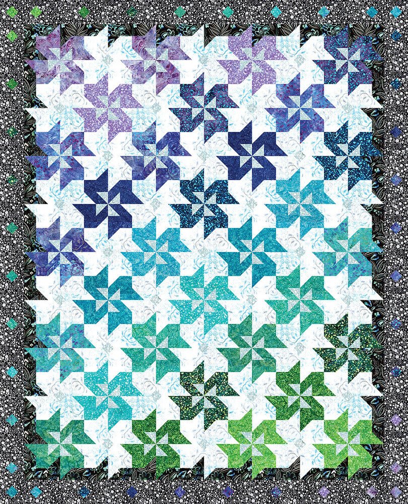 Color Shift Quilt Pattern - Everything Fabric