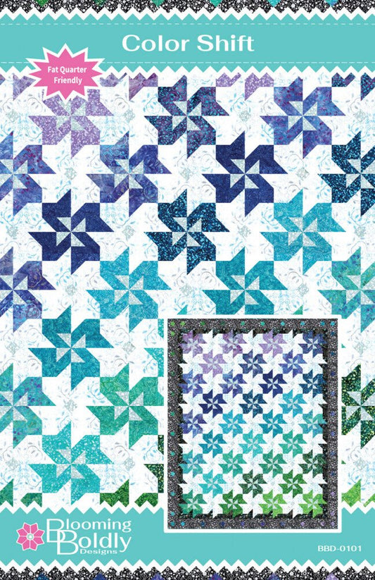 Color Shift Quilt Pattern - Everything Fabric