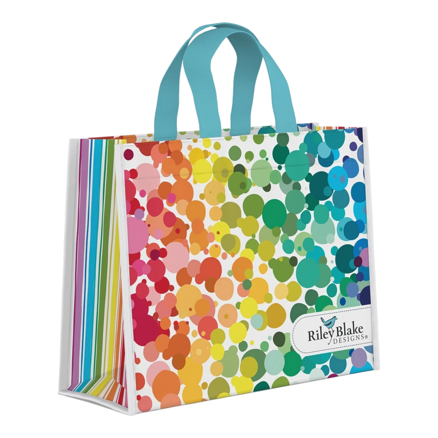 Colorful Confetti Vinyl Tote Bag - Everything Fabric