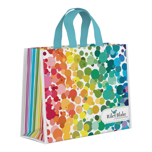 Colorful Confetti Vinyl Tote Bag - Everything Fabric
