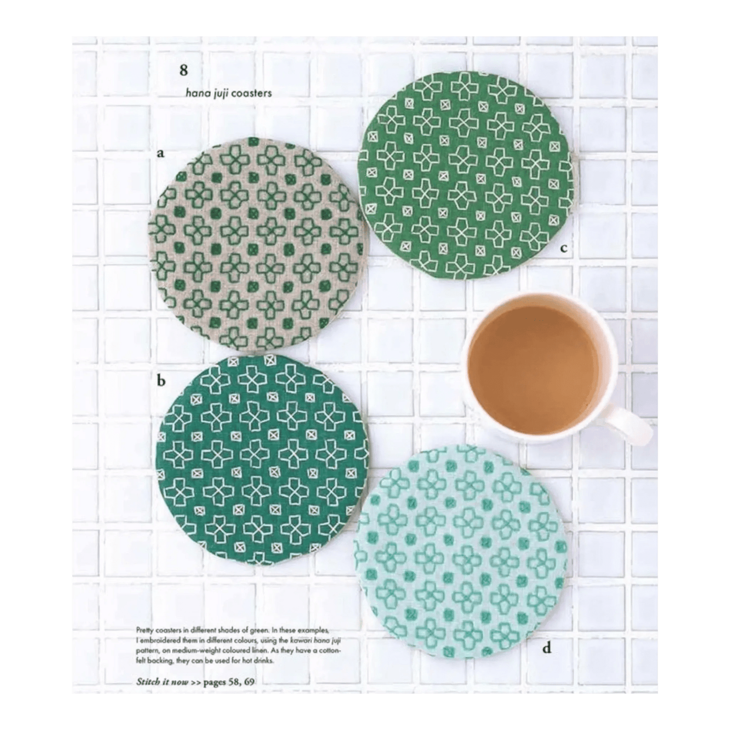 Colourful Sashiko Book by Sashikonami - Everything Fabric