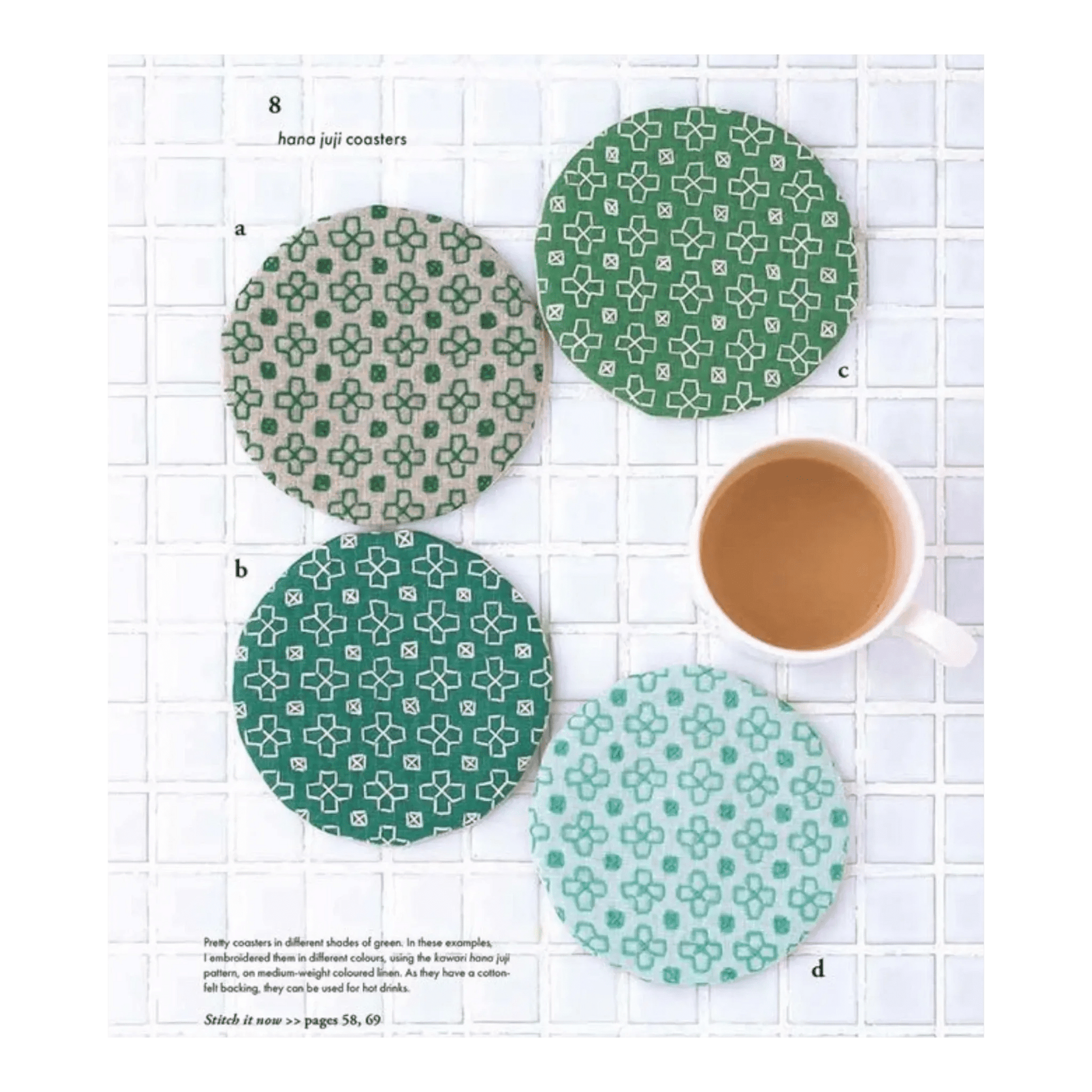 Colourful Sashiko Book by Sashikonami - Everything Fabric