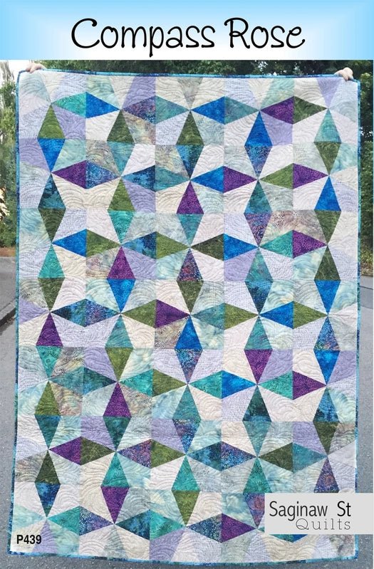 Compass Rose Quilt Pattern - Everything Fabric