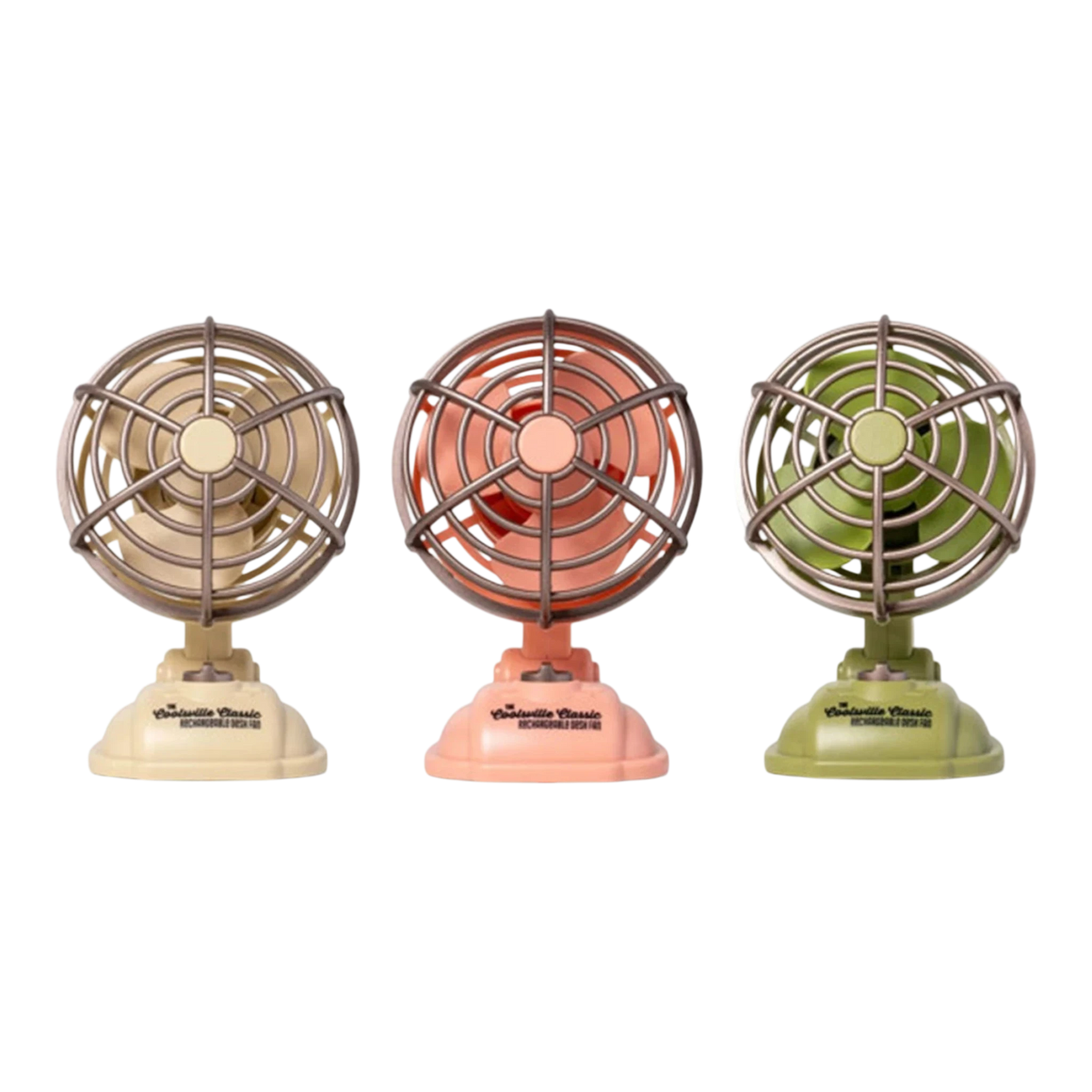 Coolsville Rechargeable Desk Fan - Everything Fabric