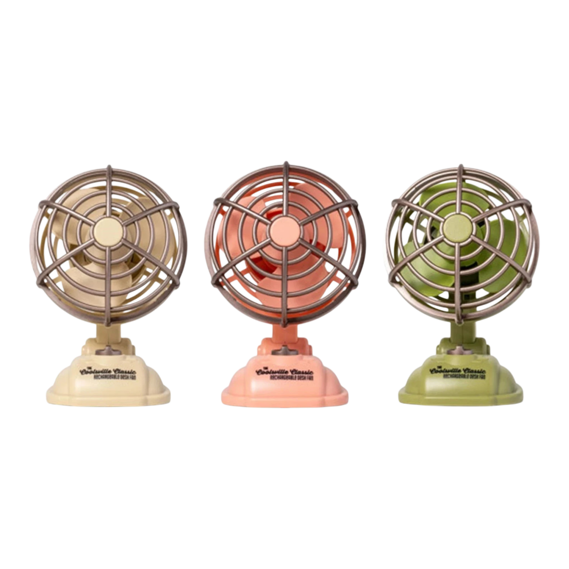 Coolsville Rechargeable Desk Fan - Everything Fabric