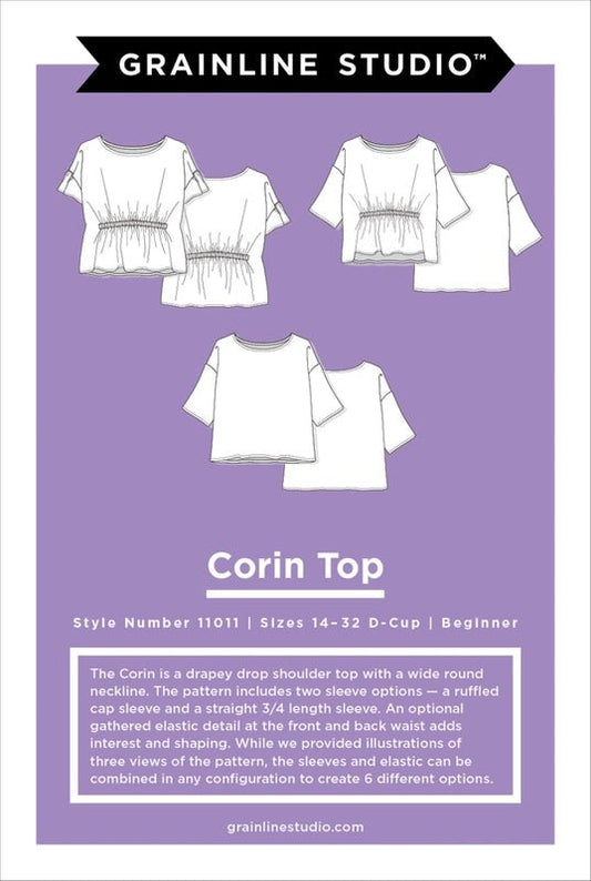 Corin Top Pattern - Everything Fabric