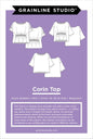 Corin Top Pattern - Everything Fabric