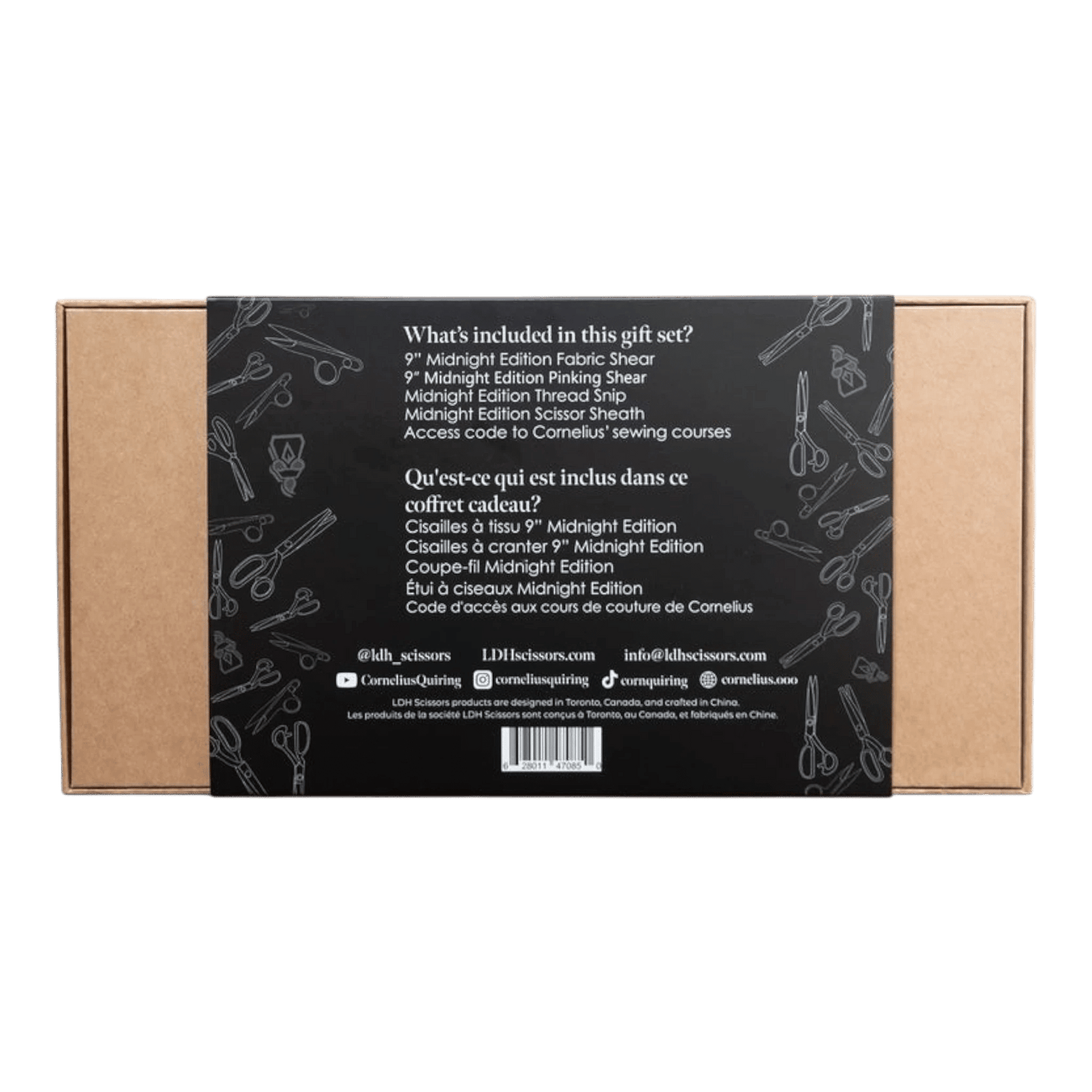 Cornelius Quiring x LDH Midnight Edition Gift Set Limited Edition - Everything Fabric
