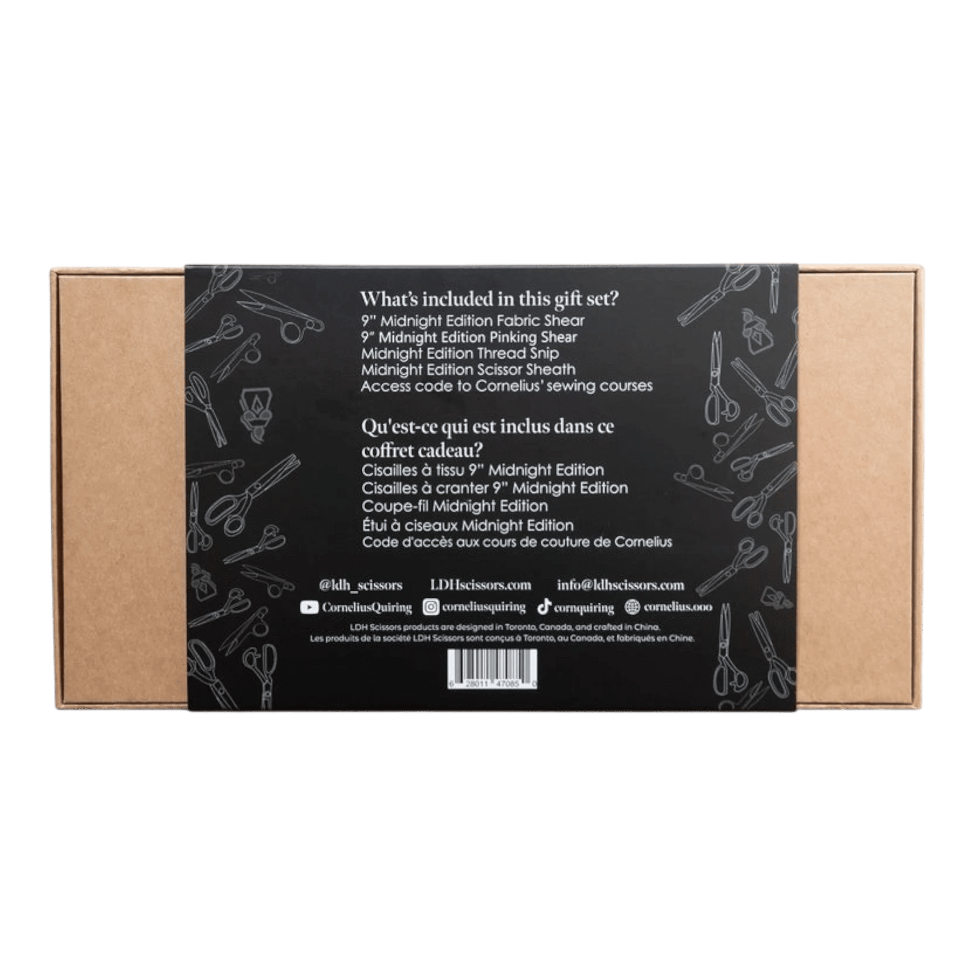 Cornelius Quiring x LDH Midnight Edition Gift Set Limited Edition - Everything Fabric