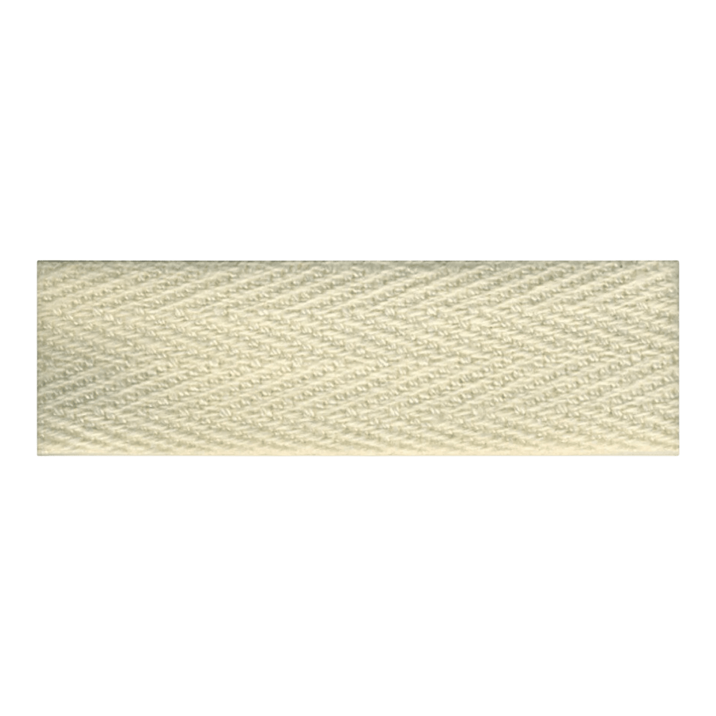 Cotton Twill Tape - Cream 20 mm - Everything Fabric