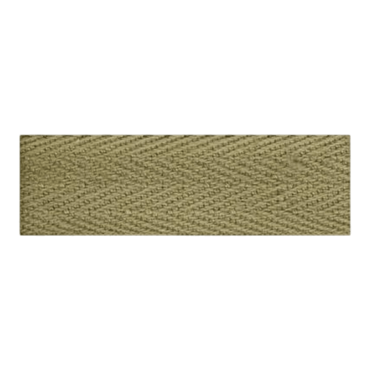 Cotton Twill Tape - Tan 20 mm - Everything Fabric