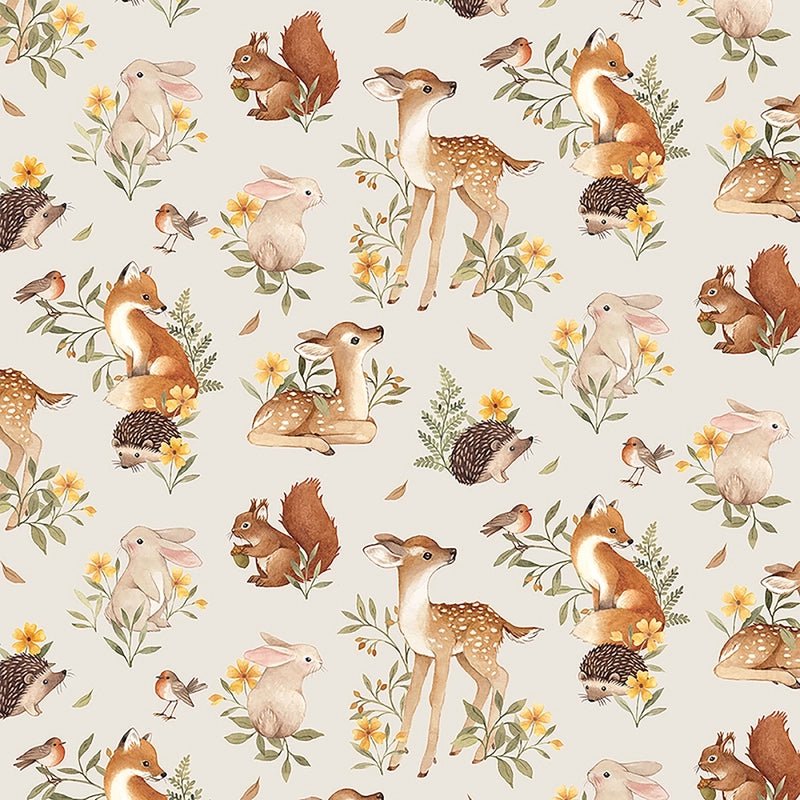 Count on Me - Fawn'D Of You Taupe - Everything Fabric