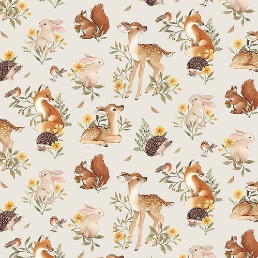 Count on Me - Fawn'D Of You Taupe - Everything Fabric