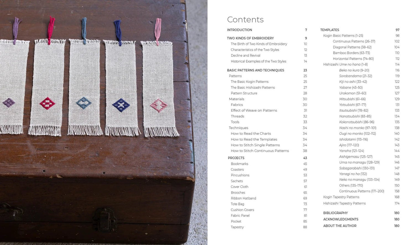 Counted Sashiko Embroidery Book - Everything Fabric