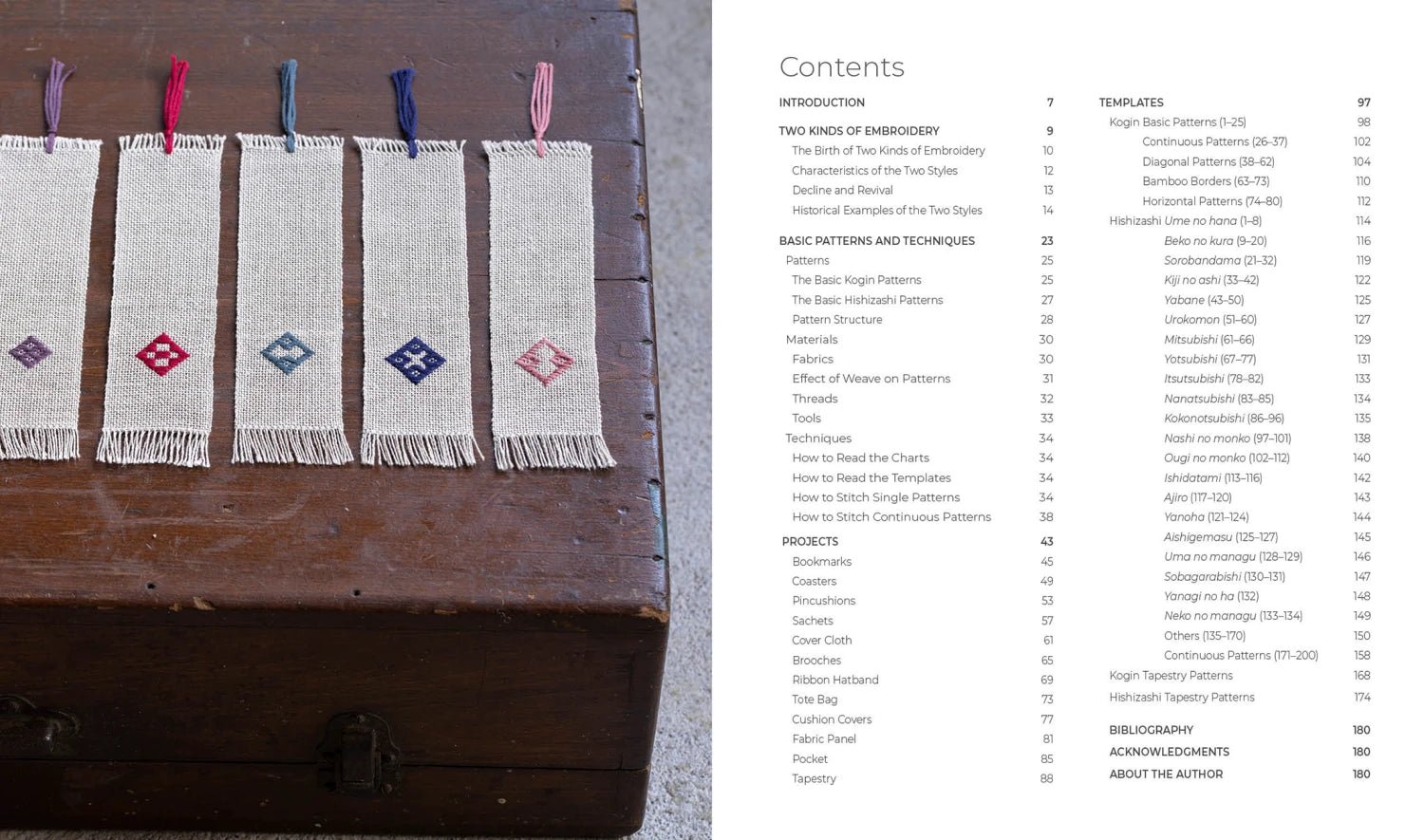 Counted Sashiko Embroidery Book - Everything Fabric