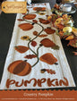 Country Pumpkin Applique Runner Pattern - Everything Fabric