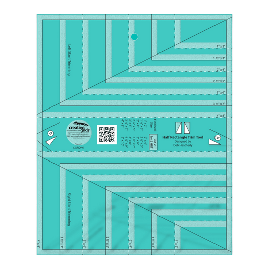 Creative Grids Half Rectangle Trim Tool - Everything Fabric