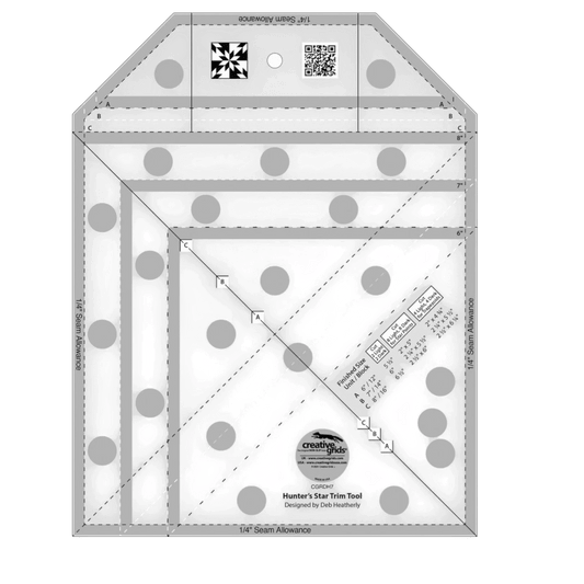 Creative Grids Hunter's Star Trim Tool CGRDH7 - Everything Fabric