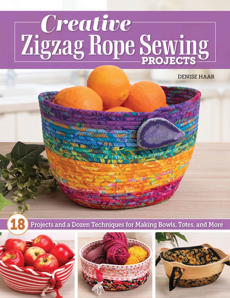 Creative Zigzag Rope Sewing Book - Everything Fabric