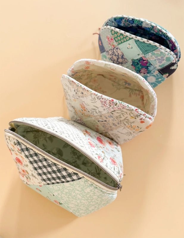 Criss Cross Pouch Set Pattern - Everything Fabric