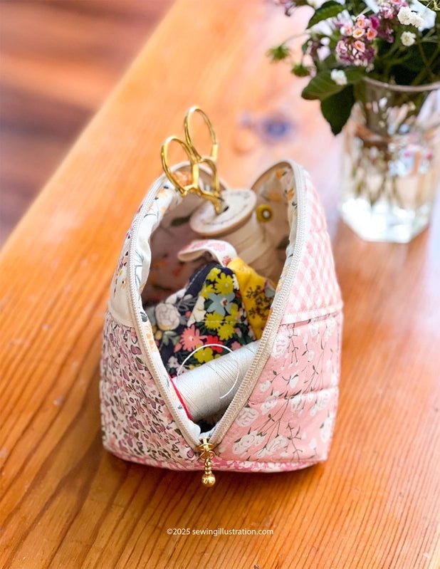 Criss Cross Pouch Set Pattern - Everything Fabric