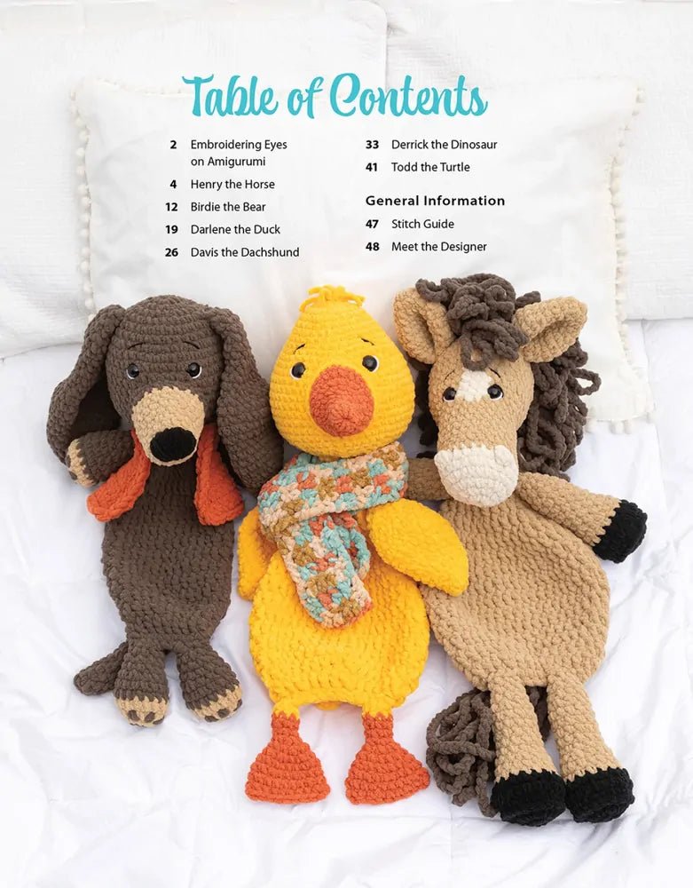 Crochet Snuggle Buddies Book - Everything Fabric