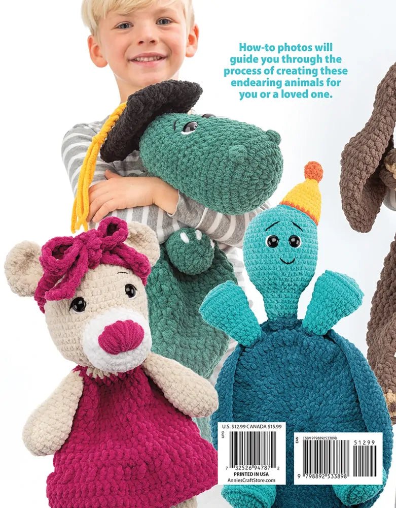 Crochet Snuggle Buddies Book - Everything Fabric