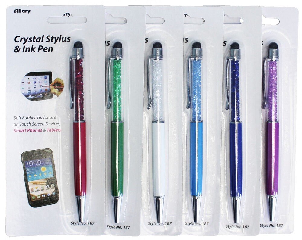 Crystal Stylus and Ink Pen - Everything Fabric