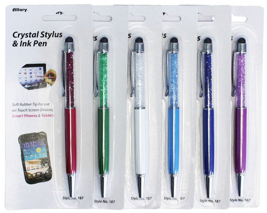 Crystal Stylus and Ink Pen - Everything Fabric
