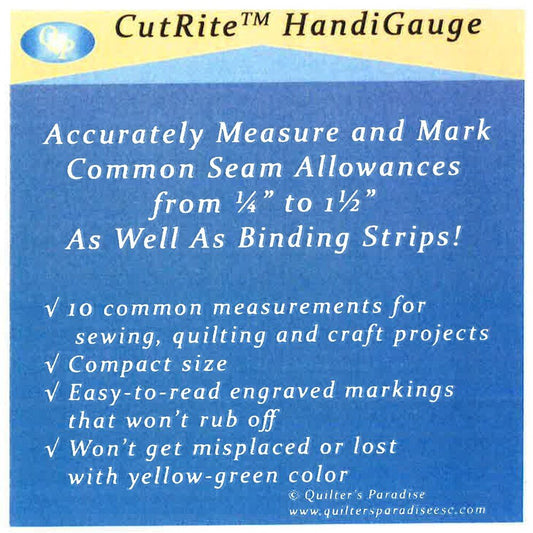 CutRite Handigauge - Everything Fabric
