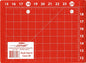 Cutting Edge Double Sided Mat - Gridded - 18inx24in - Everything Fabric