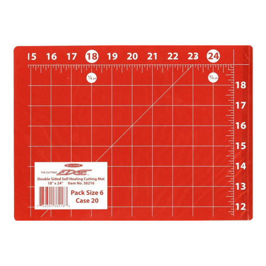 Cutting Edge Double Sided Mat - Gridded - 18inx24in - Everything Fabric