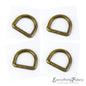 D Ring 13 mm - Antique Seamless - Everything Fabric