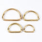 D ring - 51 mm (50 mm) 2pk LT GOLD - Everything Fabric