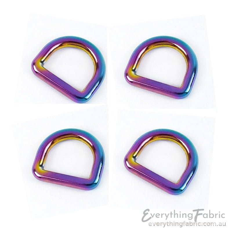 D Ring Premium 13 mm - Rainbow Seamless - Everything Fabric