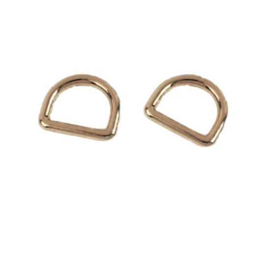 D-Rings - Seamless 20 mm Rose Gold - Everything Fabric