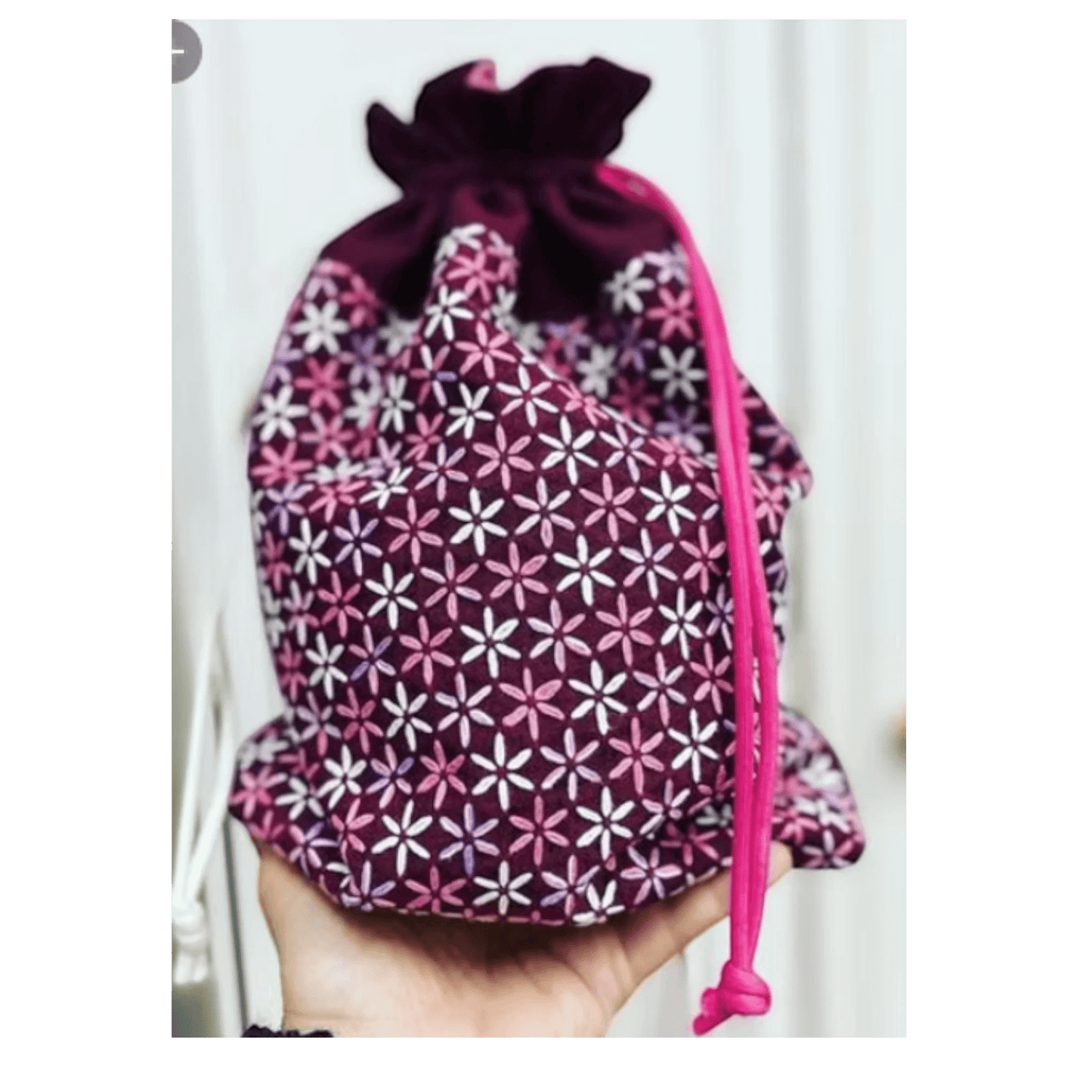 Daisy (Hinagiku) Bag Pattern - Everything Fabric