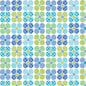 Daisy Up - Turquoise/Multi Flower Up - Everything Fabric