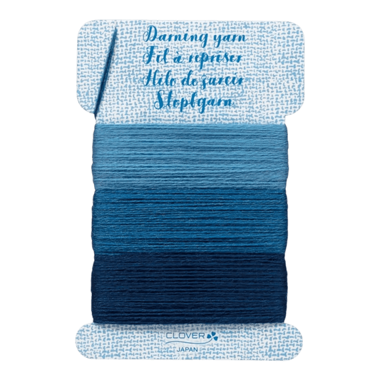 Darning Yarn Denim - Everything Fabric