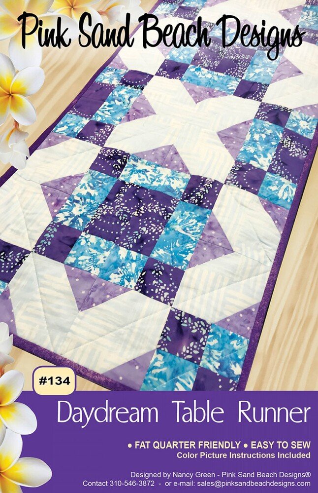 Daydream Table Runner Pattern - Everything Fabric