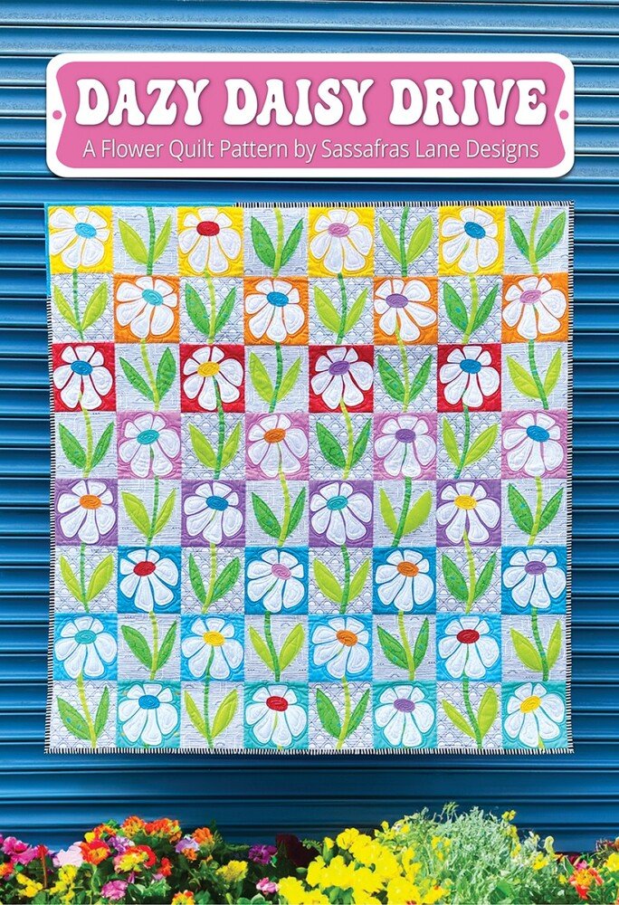 Dazy Daisy Drive Quilt Pattern - Everything Fabric