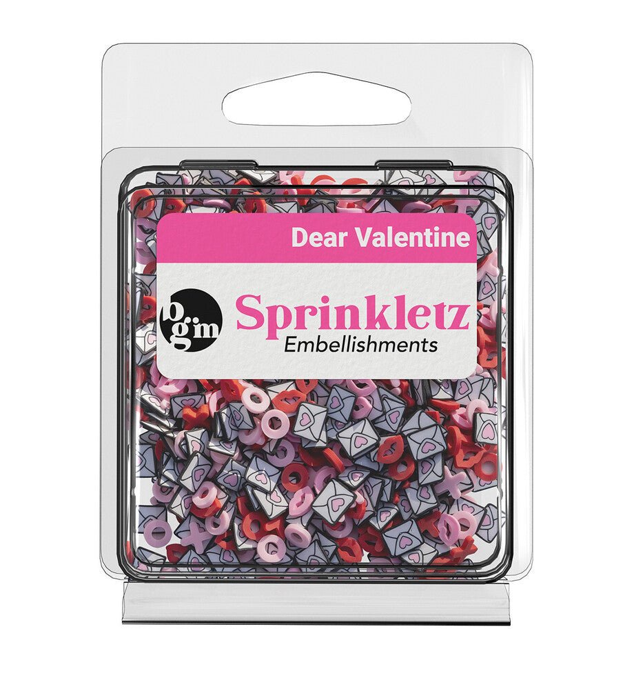 Dear Valentine Embellishment - Everything Fabric